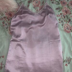 Francesca's Purple/Pink Slip Dress